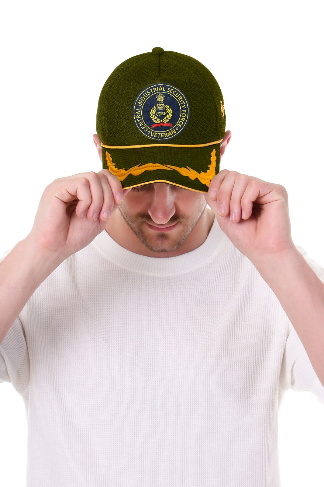CISF (GRN, OFFICER) Baseball Cap for Veteran