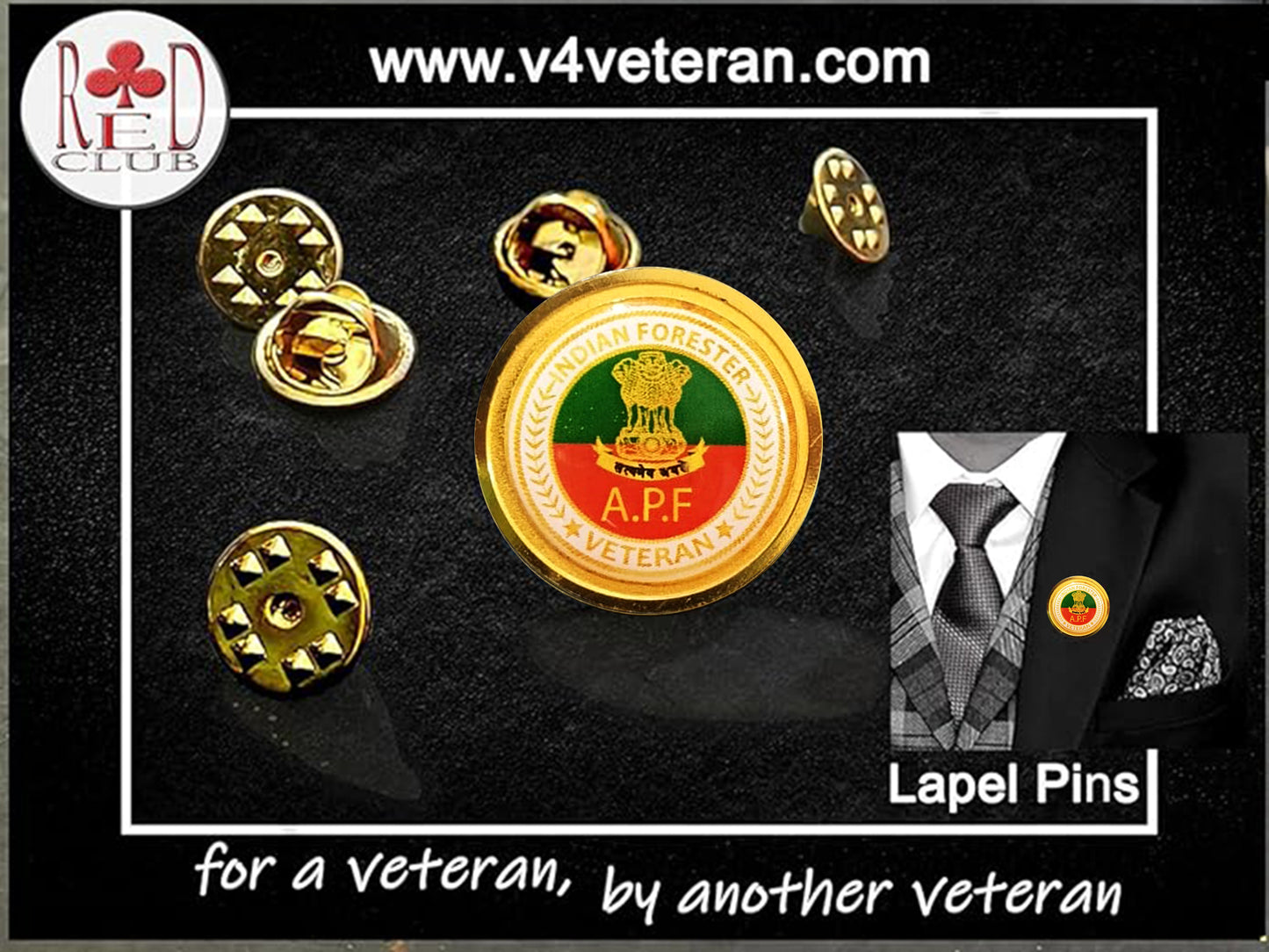 Lapel Pin for Blazer (APF)