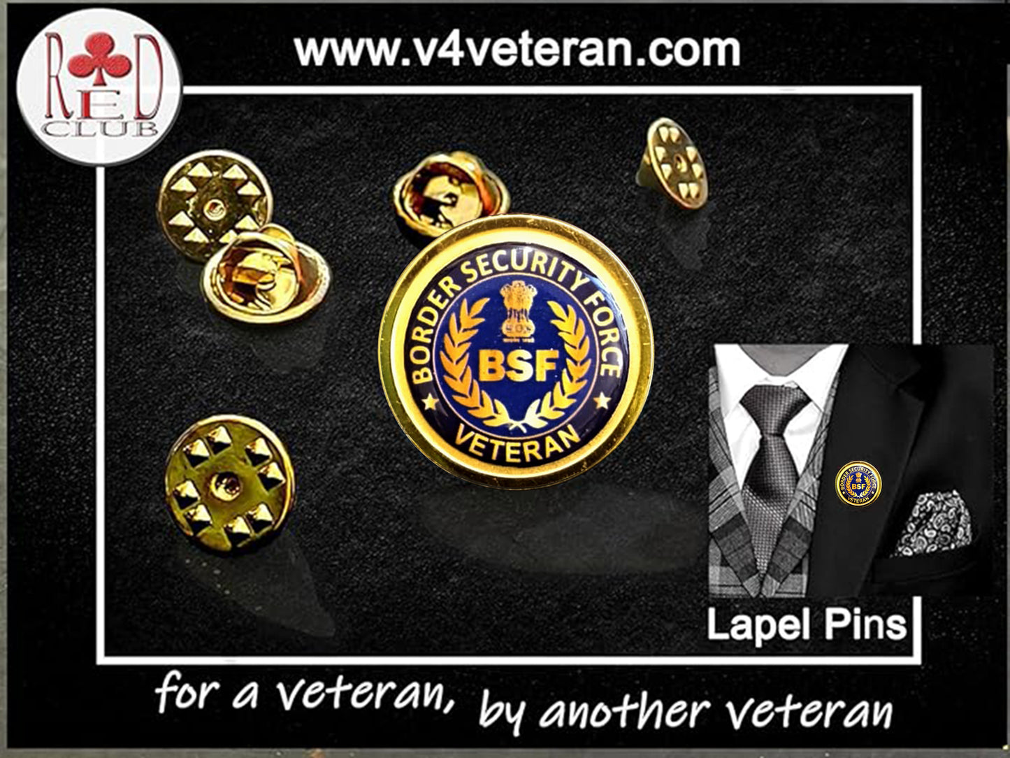 Lapel Pin for Blazer (BSF)