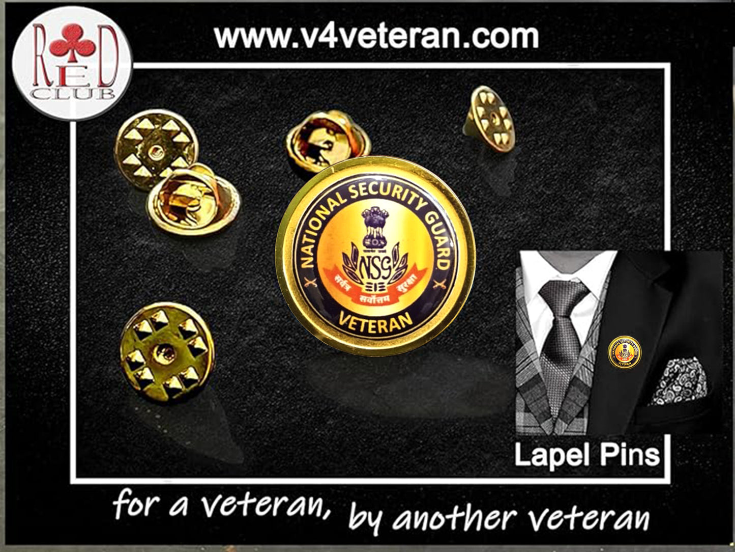 Lapel Pin for Blazer (NSG)