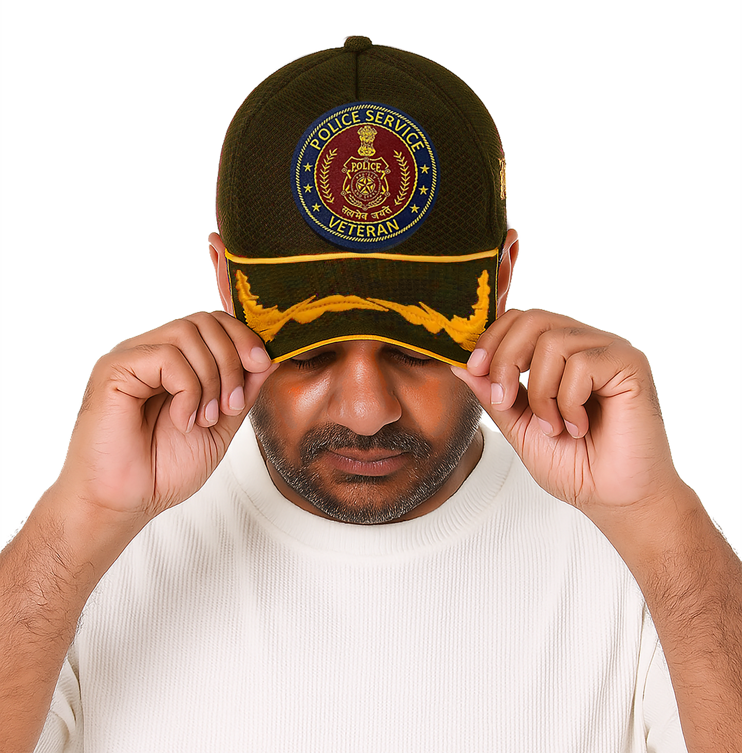 Police Service Officers' (Olive Green) Veterans Baseball Cap