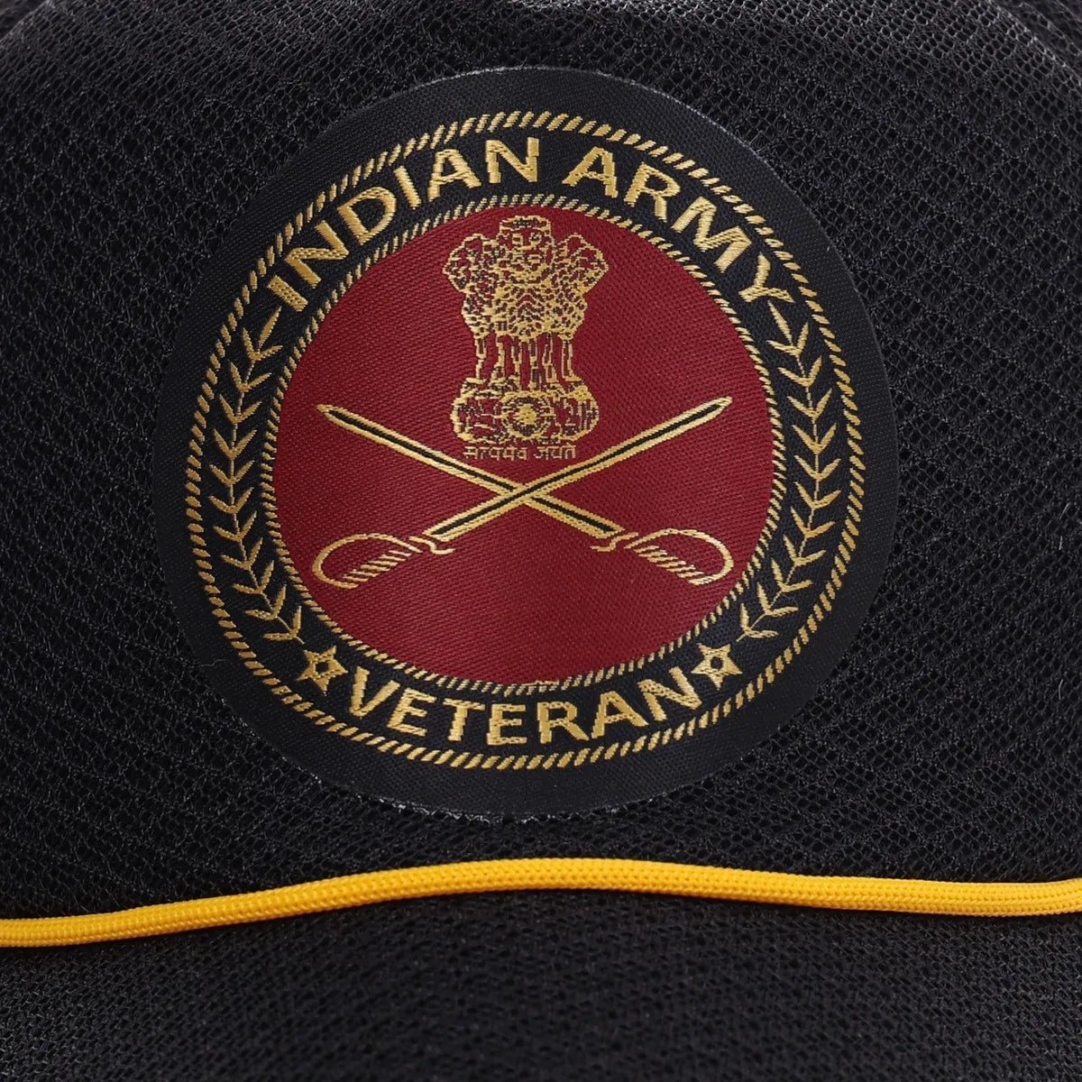 Indian Army (Blue-Color) Proudly Served Baseball Cap for Veterans