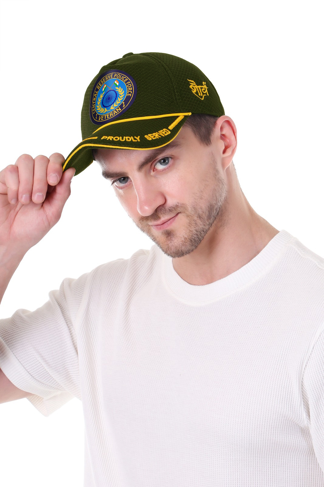 CRPF (Olive Green, Proudly Served) Baseball Cap for Veterans