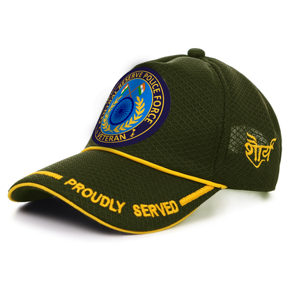 CRPF (Olive Green, Proudly Served) Baseball Cap for Veterans