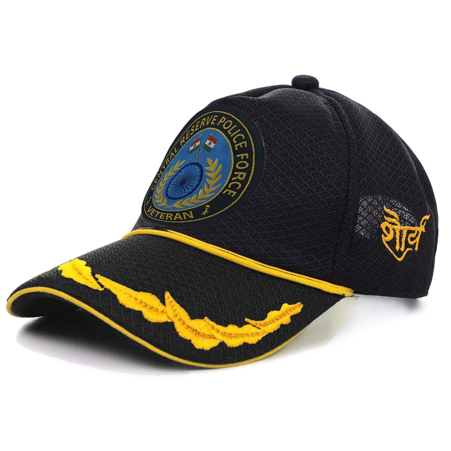 CRPF (BLACK, OFFICER) Baseball Cap for Veterans