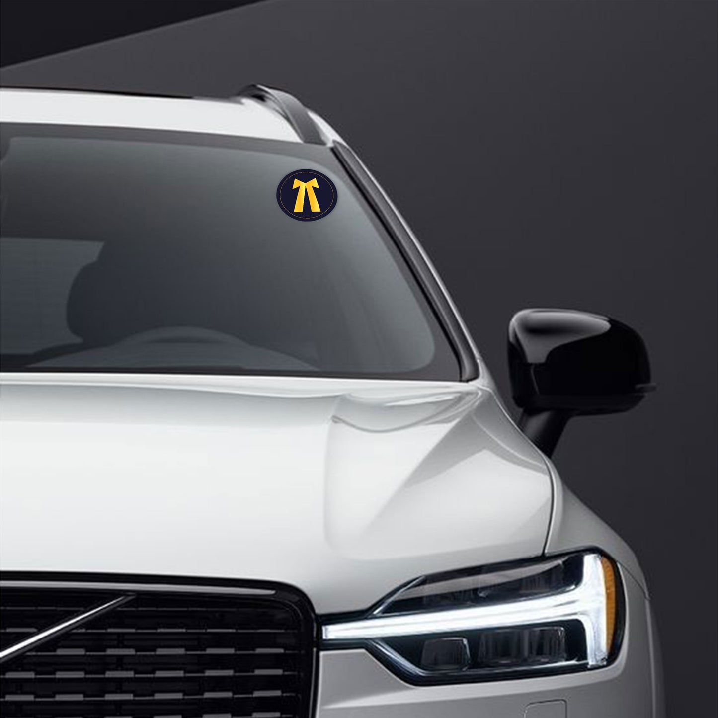 Advocate - Car & Bike Stickers – 4 Inside Glass for Cars + 3 Back Gumming for 2-Wheelers (7 pcs)