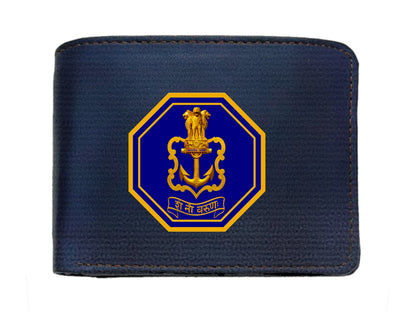Blue Wallet (Genuine Leather) for Men - NAVY