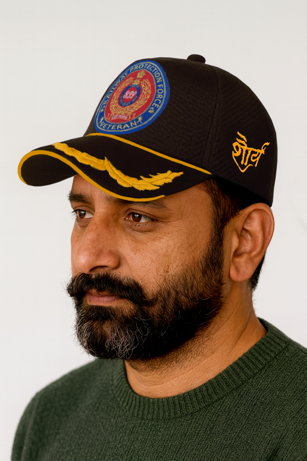 RPF Officers' (Black) Veterans Baseball Cap