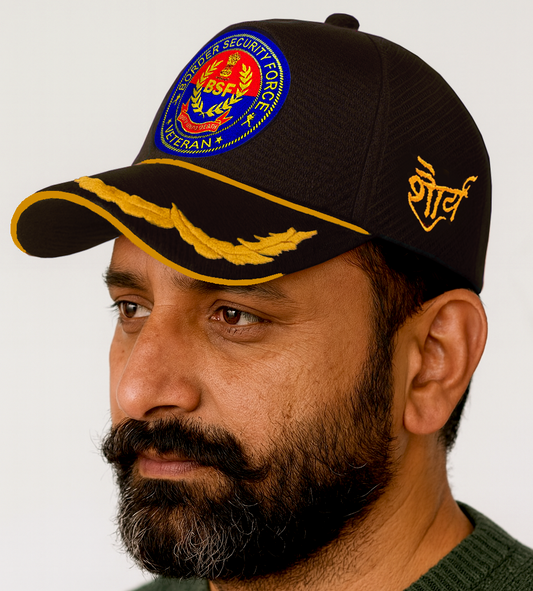 BSF Officers' (Black) Veterans Baseball Cap