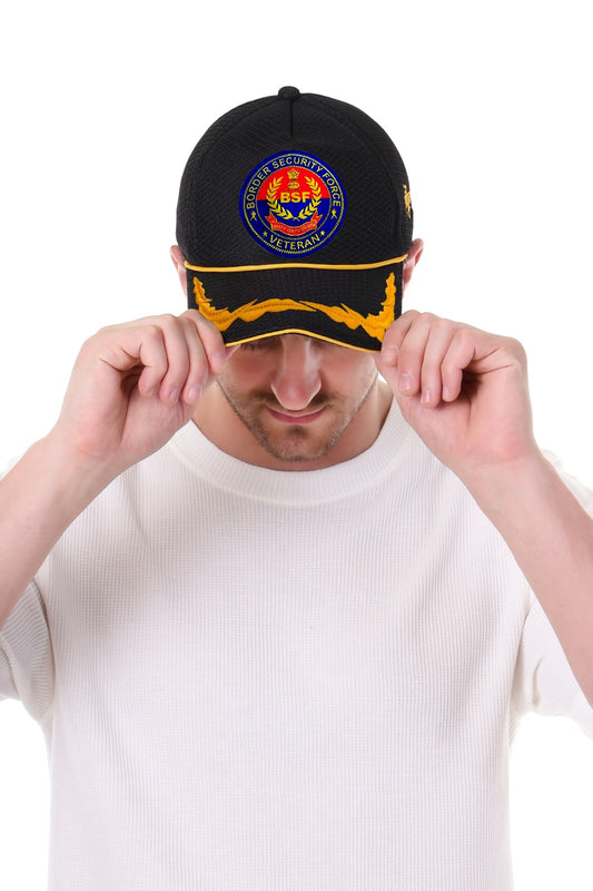 BSF (BLACK, OFFICER) Baseball Cap for Veterans