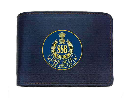 Blue Wallet (Genuine Leather) for Men - SSB