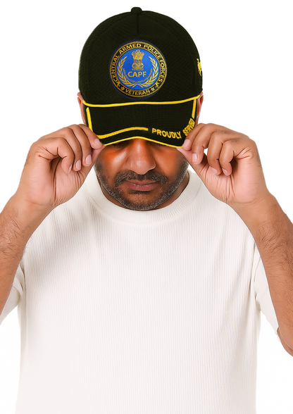 CAPF-Proudly Served (Black) Veterans Baseball Cap