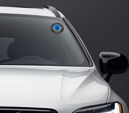 CRPF Veteran Car & Bike Stickers – 4 Inside Glass for Cars + 3 Back Gumming for 2-Wheelers (7 pcs)