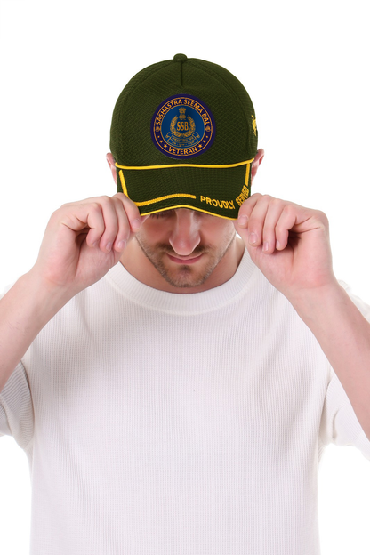 SSB (Olive Green-Color)Proudly Served Baseball Cap for Veterans