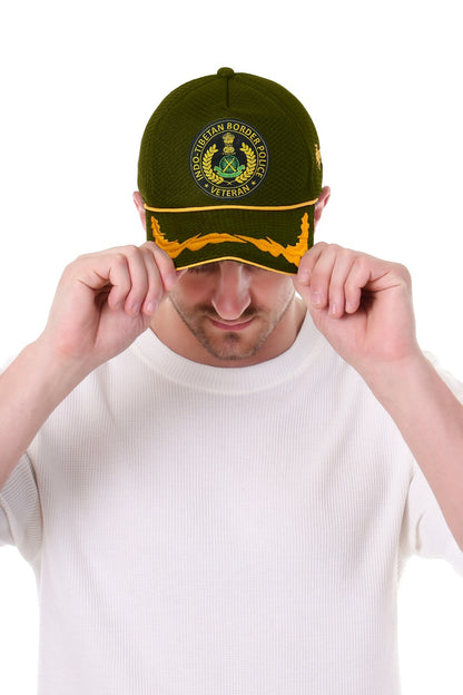 ITBP (GRN, OFFICER) Premium Baseball Cap for Veteran