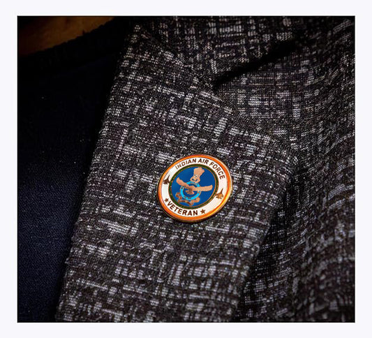 Lapel Pin for Blazer (Indian Air Force Veteran)