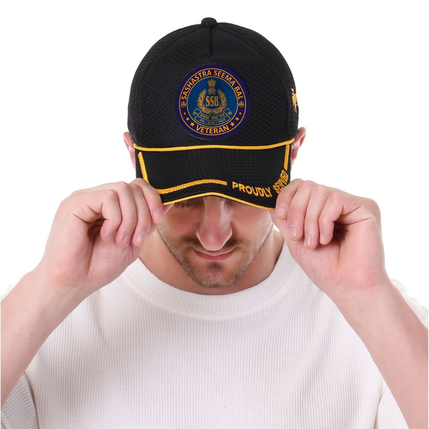 SSB (BLACK, OFFICER) Baseball Cap for Veterans