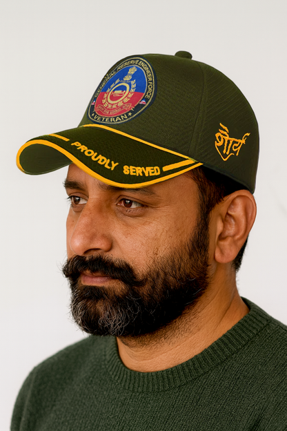 GREF-Proudly Served (Olive Green) Veterans Baseball Cap