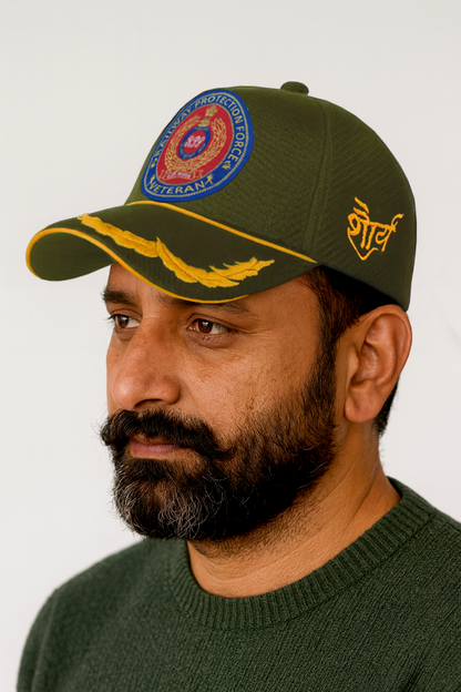 RPF Officers' (Olive Green) Veterans Baseball Cap