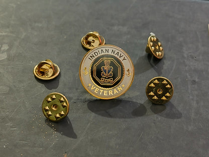 Lapel Pin for Blazer (Indian Navy Veteran)