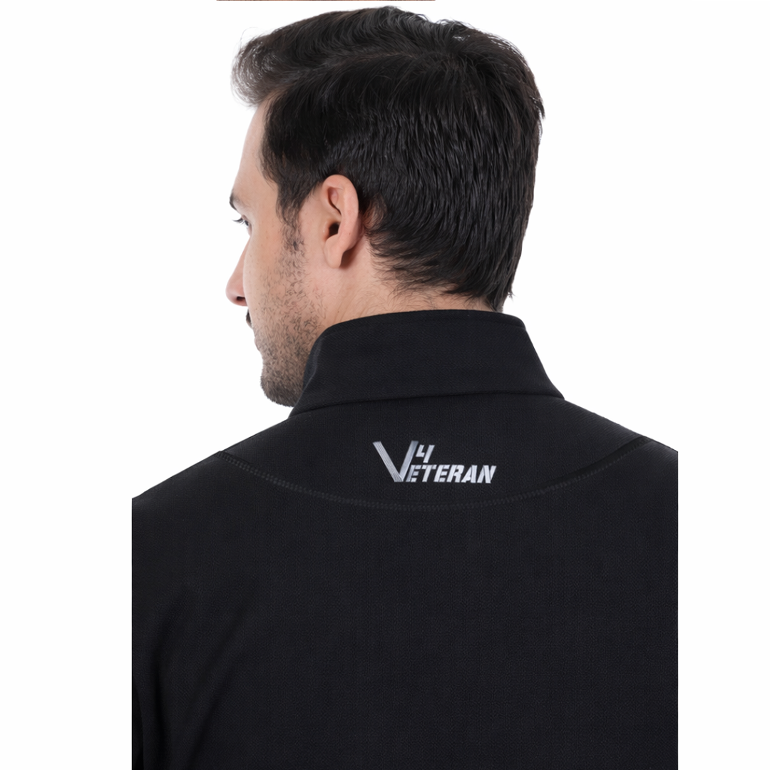 Indian Navy Jacket (Zipper, Cotton Fleece 340GSM) for Veterans