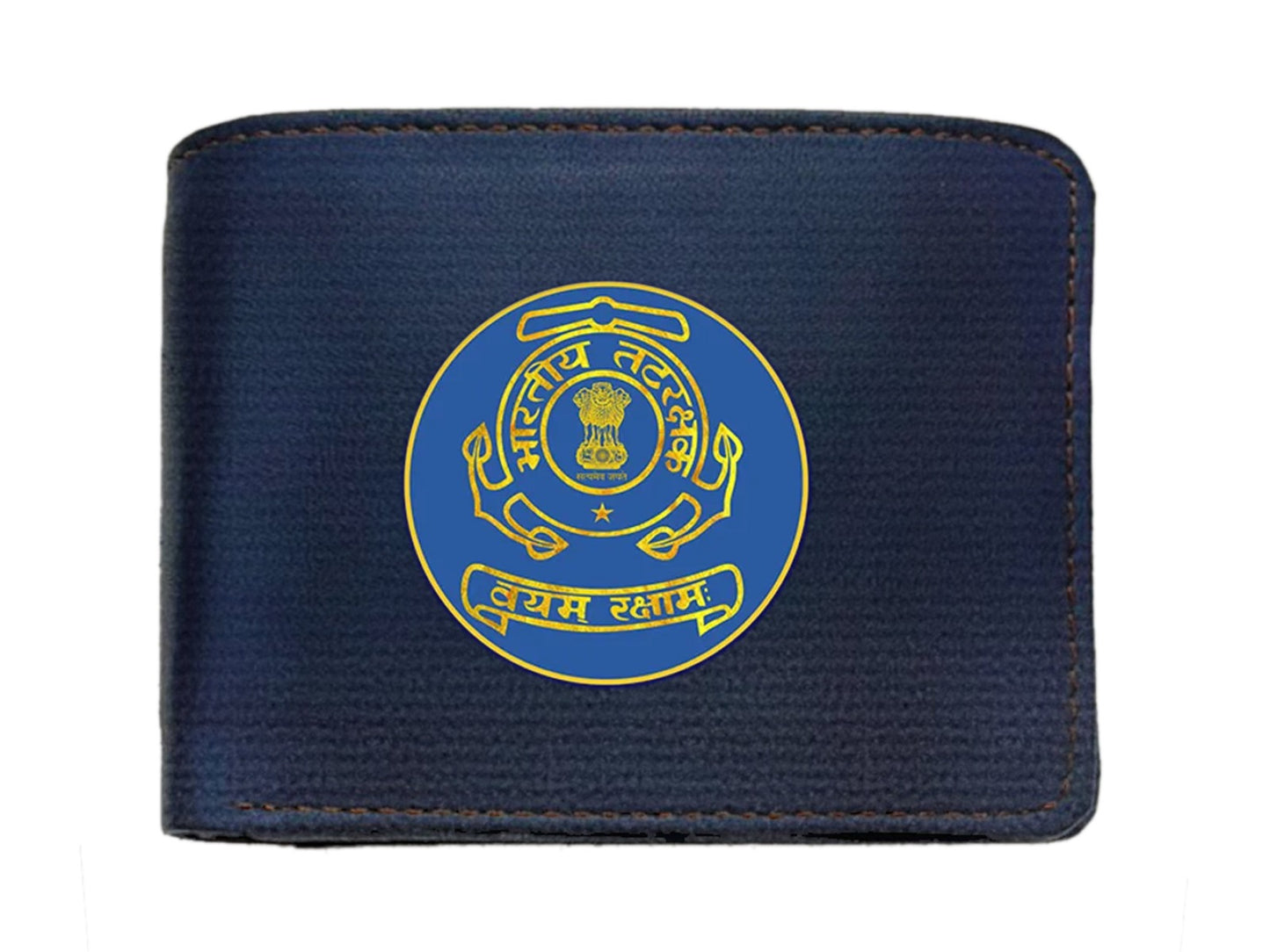 Blue Wallet (Genuine Leather) for Men - ICG