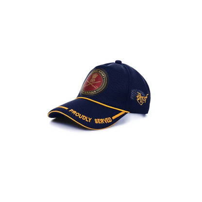Indian Army-Proudly Served (Blue) Veterans Baseball Cap