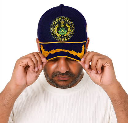 ITBP (Blue) Officers' Baseball Cap for Veterans