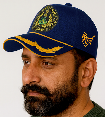 ITBP (Blue) Officers' Baseball Cap for Veterans