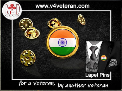 Lapel Pin for Blazer (TIRANGA)