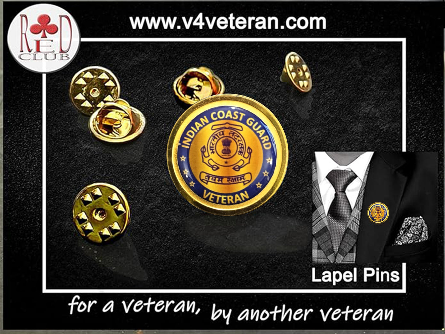 Lapel Pin for Blazer (ICG)