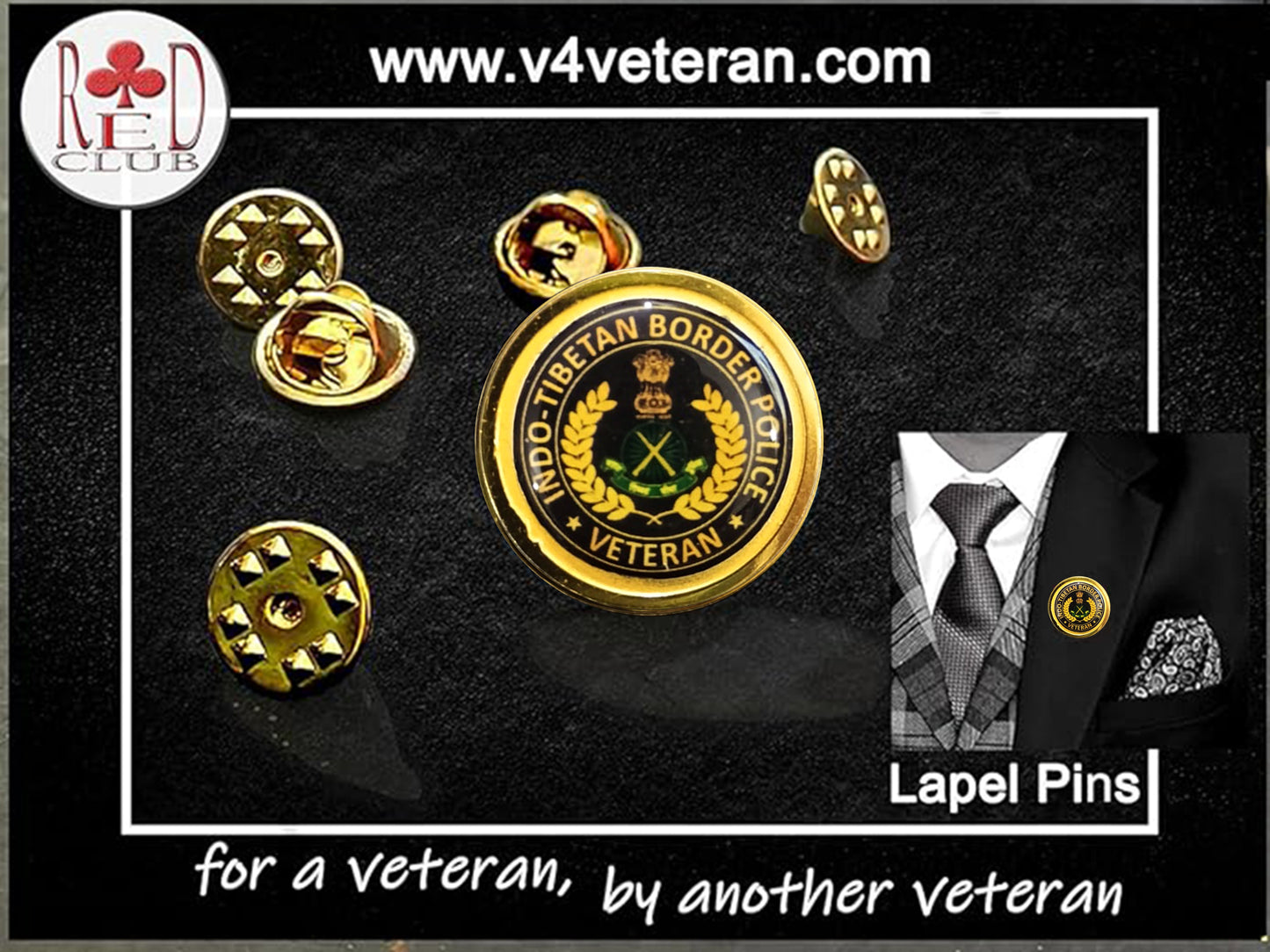 Lapel Pin for Blazer (ITBP)