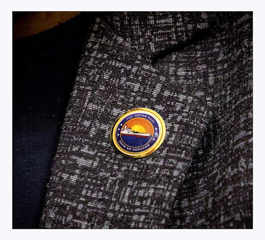 Lapel Pin for Blazer (Indian NAVY)