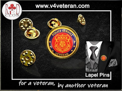 Lapel Pin for Blazer (Police Service)