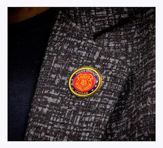 Lapel Pin for Blazer (Police Service)