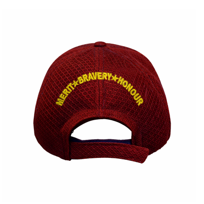 Indian Army-Proudly Served (Maroon) Veterans Baseball Cap