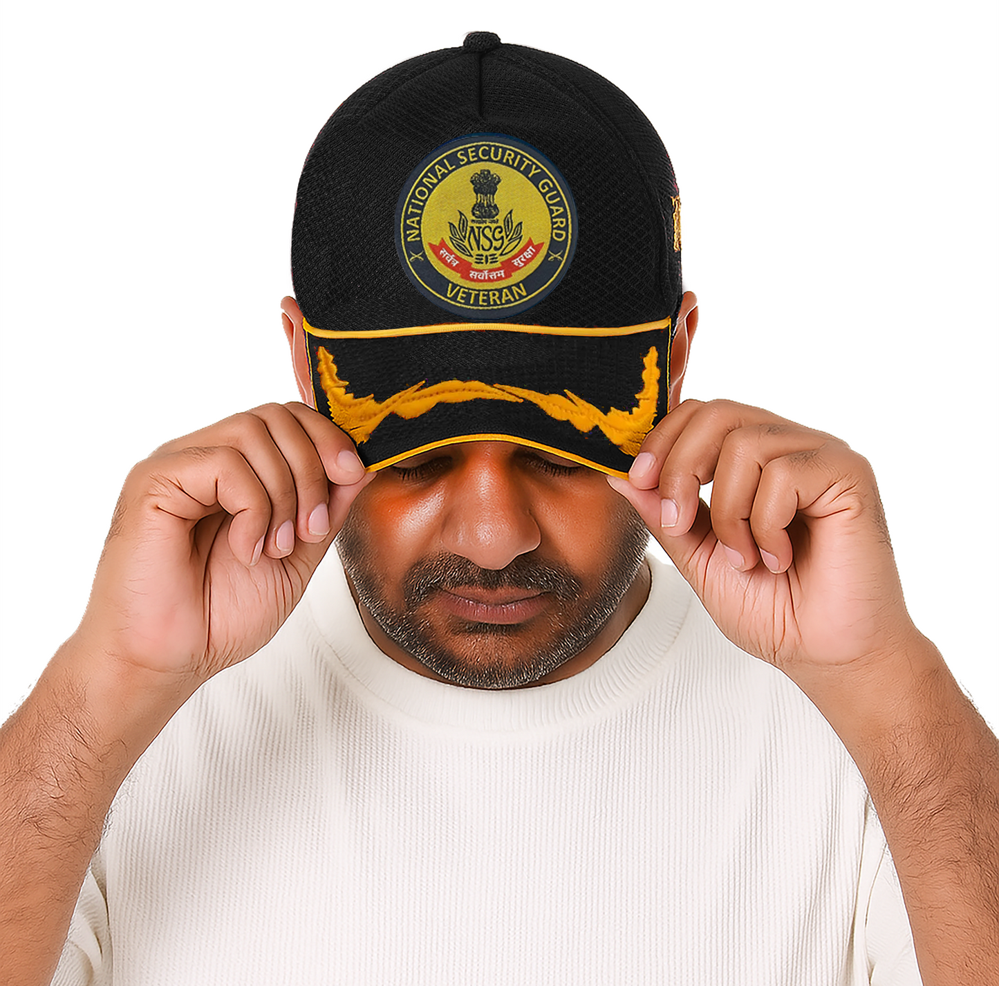 NSG Officers' (Black) Veterans Baseball Cap