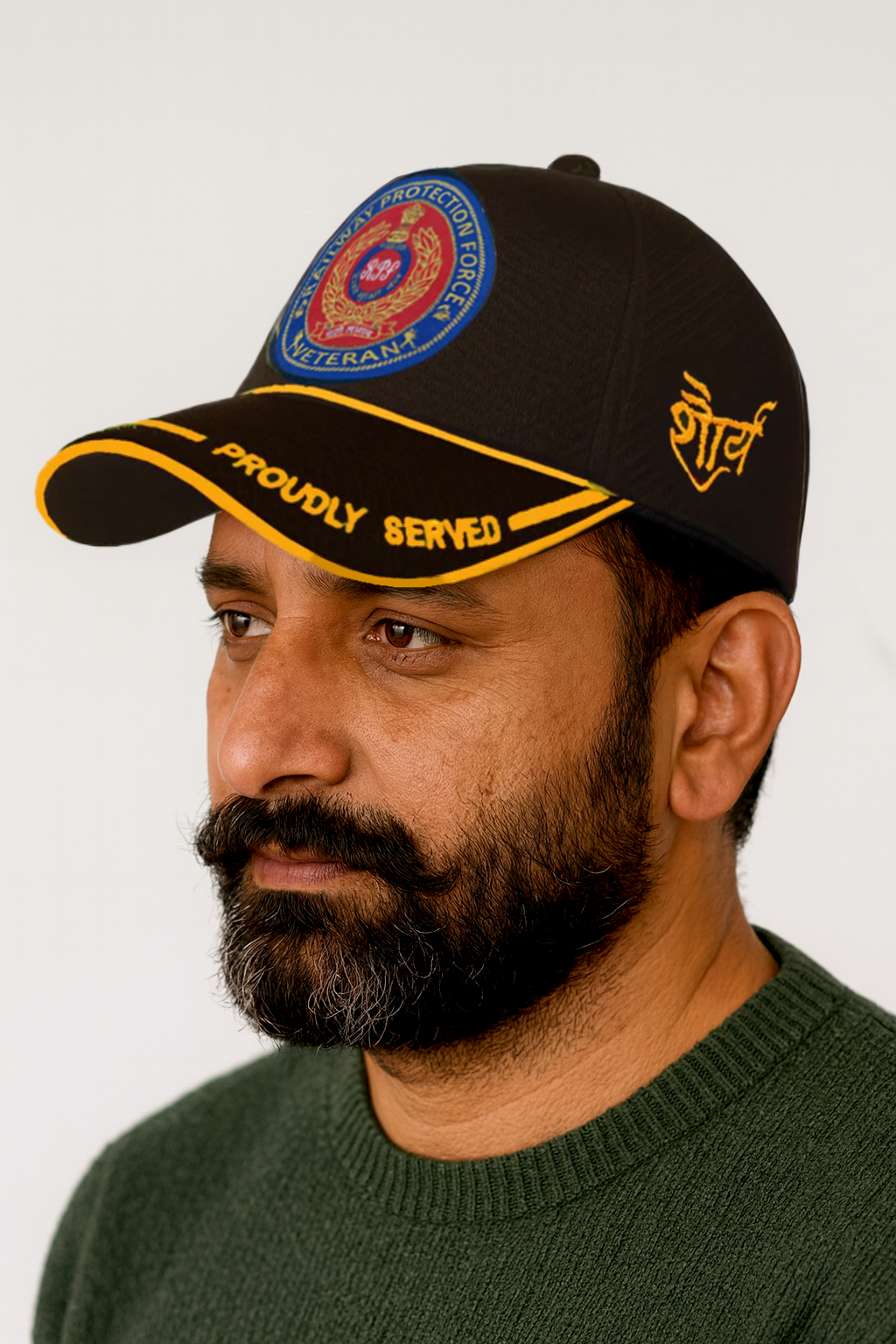RPF-Proudly Served (Black) Veterans Baseball Cap