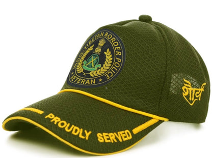 ITBP (Olive Green, Proudly Served) Baseball Cap for Veterans