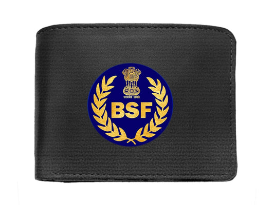 Black Wallet (Genuine Leather) for Men - BSF