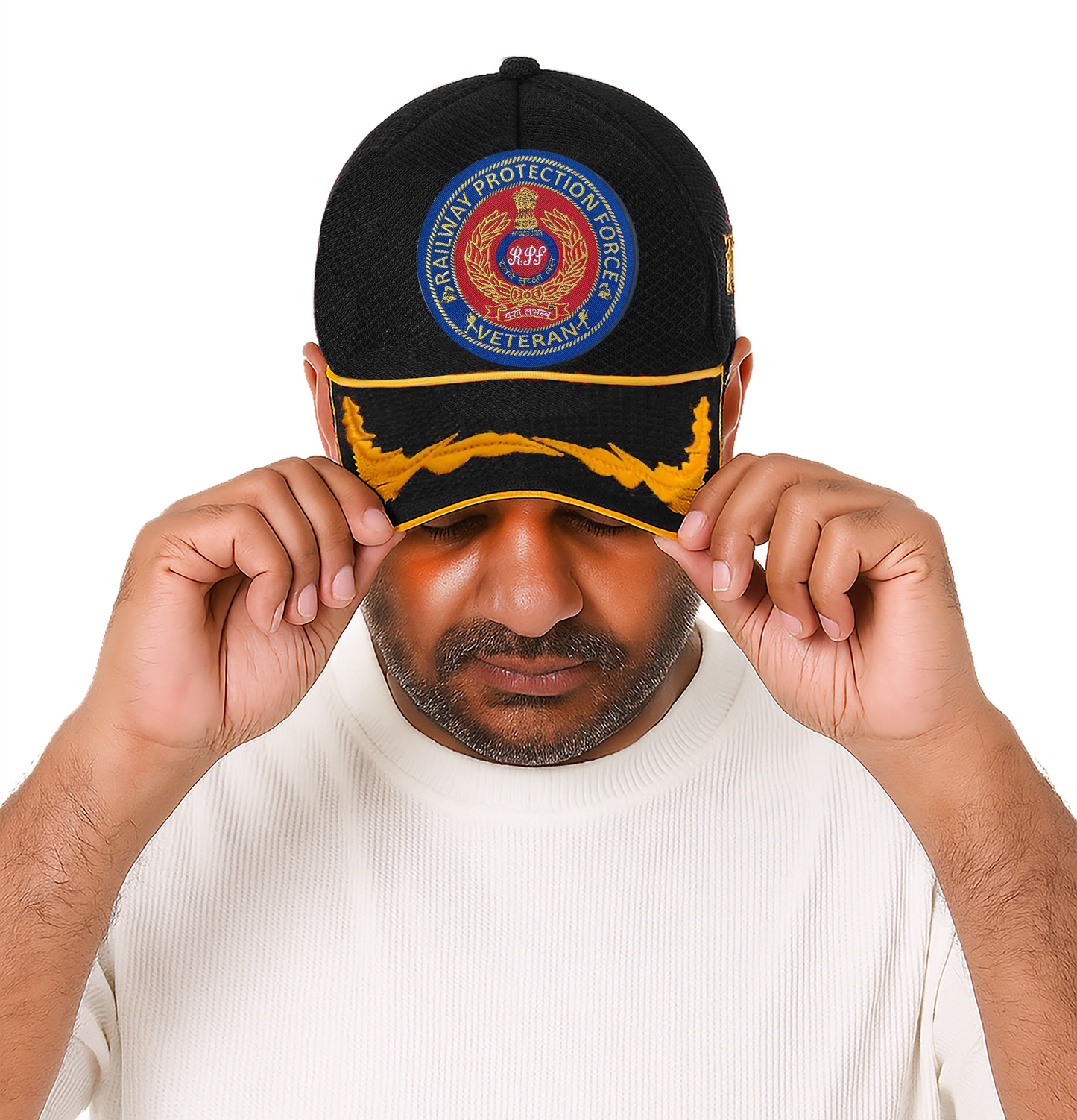RPF Officers' (Black) Veterans Baseball Cap
