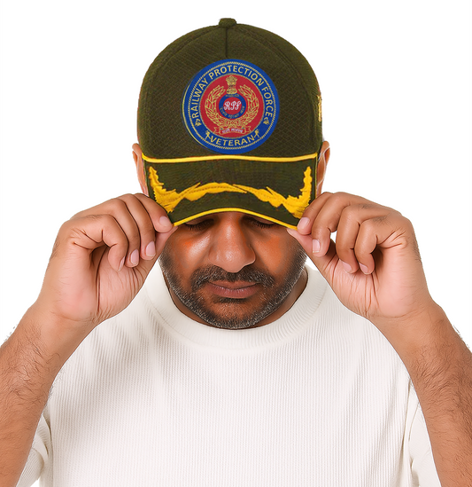 RPF Officers' (Olive Green) Veterans Baseball Cap