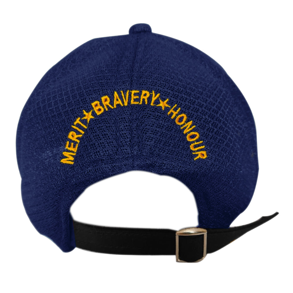 Premium Baseball Cap for Indian Air Force Veteran Officers (Blue)