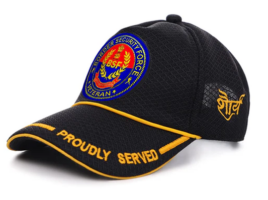 BSF (Black) Proudly Served Baseball Cap for Veterans