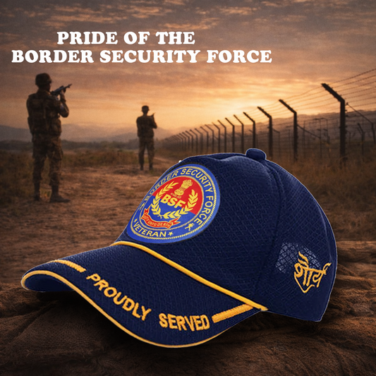 BSF (Blue) Proudly Served Baseball Cap for Veterans
