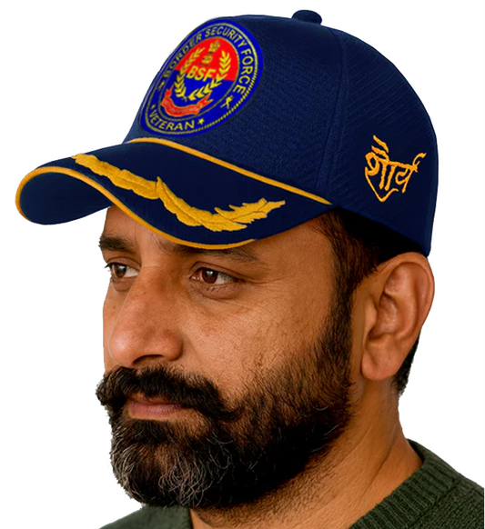 BSF (Blue) Officers' Baseball Cap for Veterans