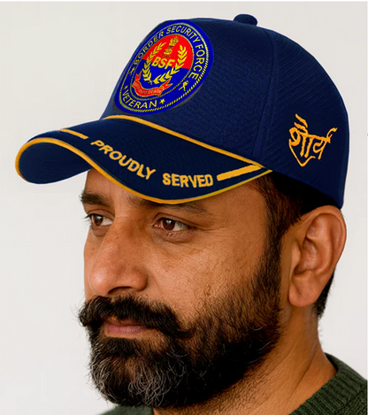 BSF (Blue) Proudly Served Baseball Cap for Veterans