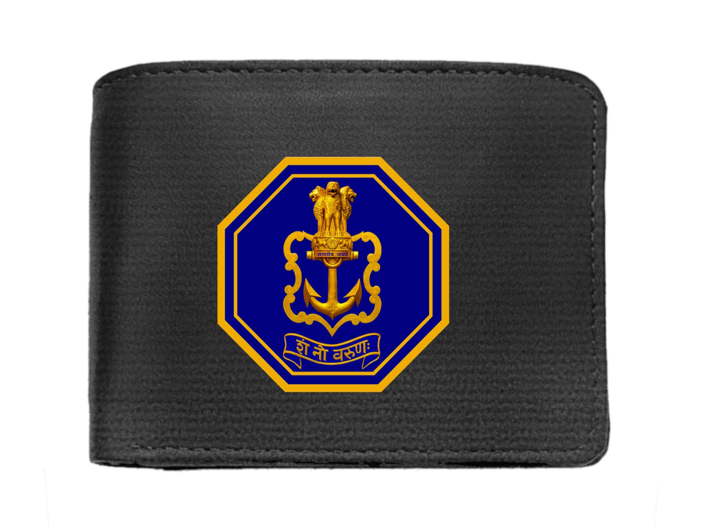 Black Wallet (Genuine Leather) for Men - IN