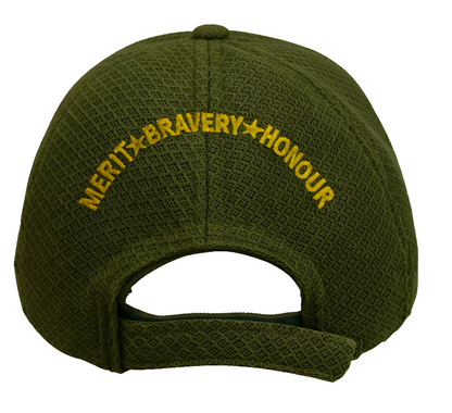 Indian Army-Proudly Served (Olive Green) Veterans Baseball Cap