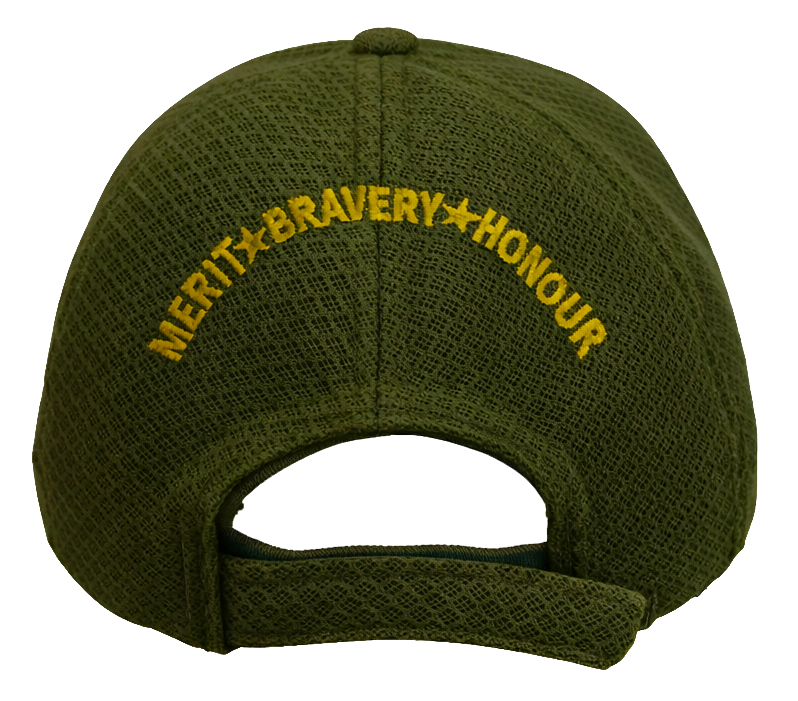 Indian Air force (Olive Green) Proudly Served Baseball Cap for Veterans